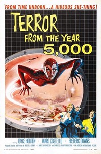 Terror from the Year 5000 (1958) - poster