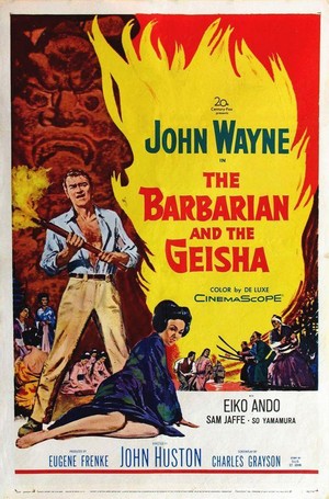 The Barbarian and the Geisha (1958) - poster