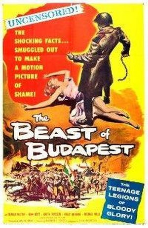 The Beast of Budapest (1958) - poster