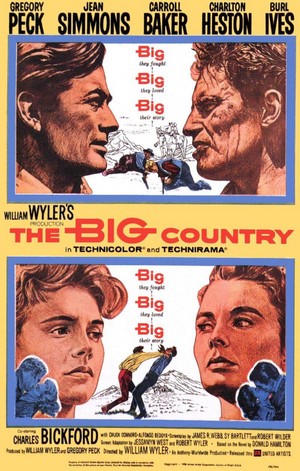 The Big Country (1958) - poster