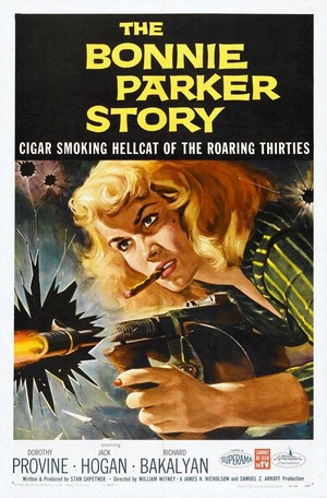 The Bonnie Parker Story (1958) - poster