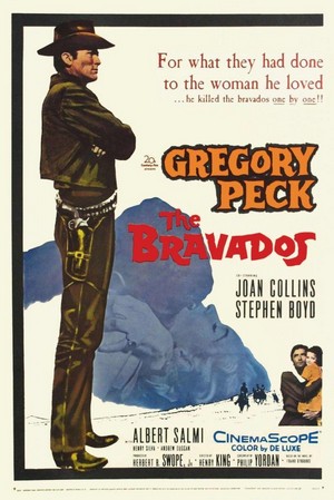 The Bravados (1958) - poster