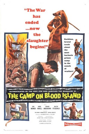The Camp on Blood Island (1958) - poster