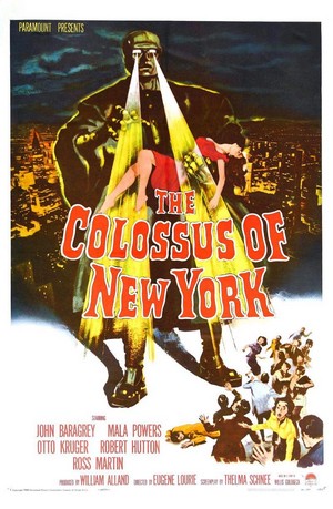 The Colossus of New York (1958) - poster