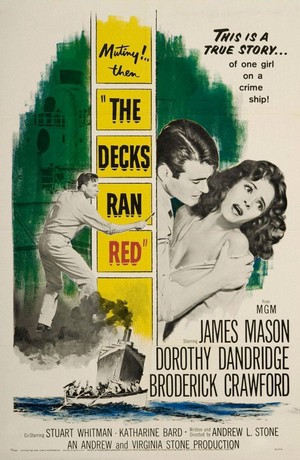 The Decks Ran Red (1958) - poster