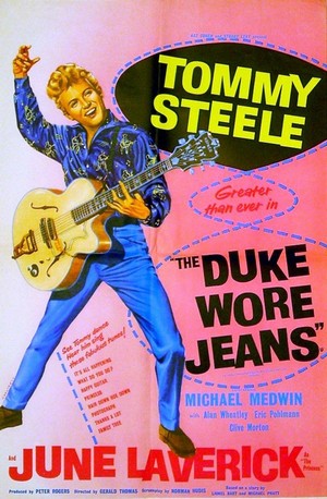 The Duke Wore Jeans (1958) - poster