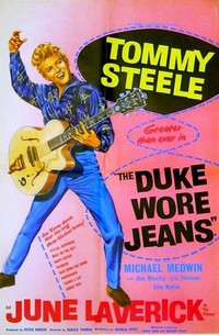 The Duke Wore Jeans (1958) - poster