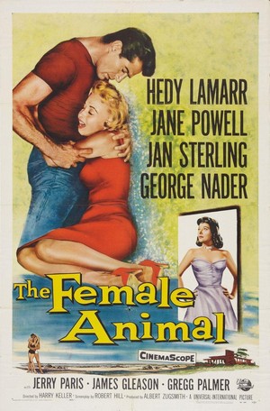 The Female Animal (1958) - poster