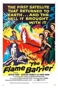 The Flame Barrier (1958) - poster