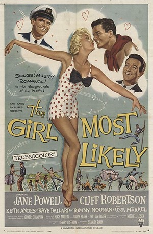 The Girl Most Likely (1958) - poster