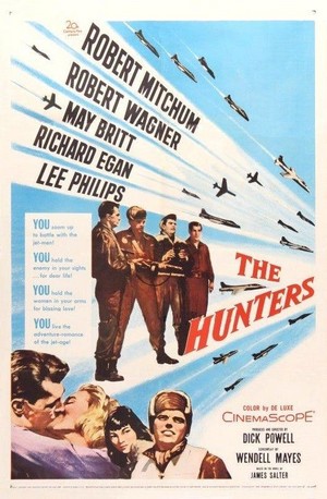 The Hunters (1958) - poster