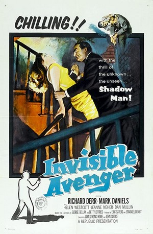 The Invisible Avenger (1958) - poster