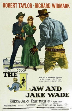 The Law and Jake Wade (1958) - poster