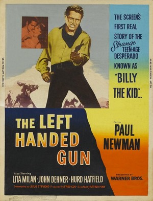 The Left Handed Gun (1958) - poster