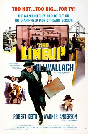 The Lineup (1958) - poster