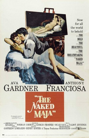 The Naked Maja (1958) - poster