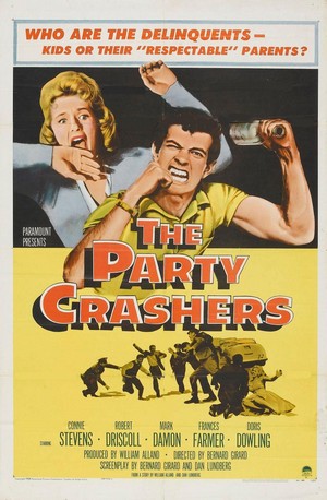 The Party Crashers (1958) - poster