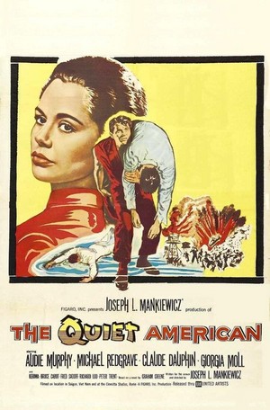 The Quiet American (1958) - poster