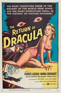 The Return of Dracula (1958) - poster