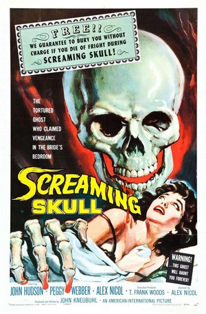 The Screaming Skull (1958) - poster
