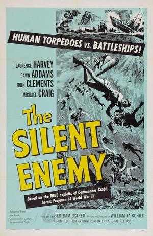 The Silent Enemy (1958) - poster