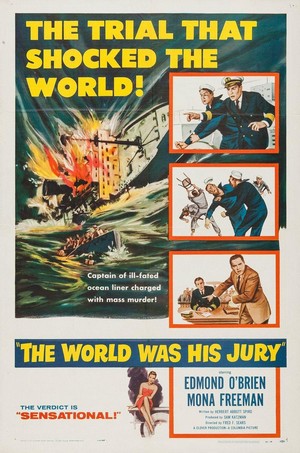 The World Was His Jury (1958) - poster
