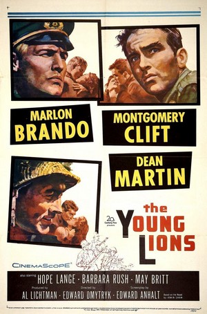 The Young Lions (1958) - poster