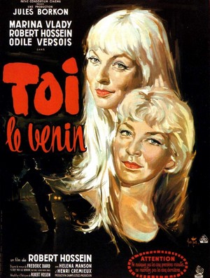 Toi... le Venin (1958) - poster