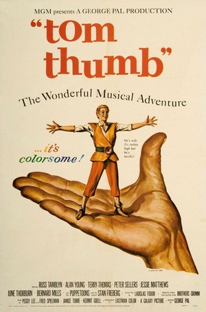 Tom Thumb (1958) - poster