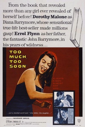 Too Much, Too Soon (1958) - poster