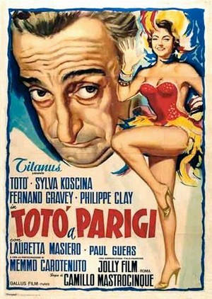 Totò a Parigi (1958) - poster