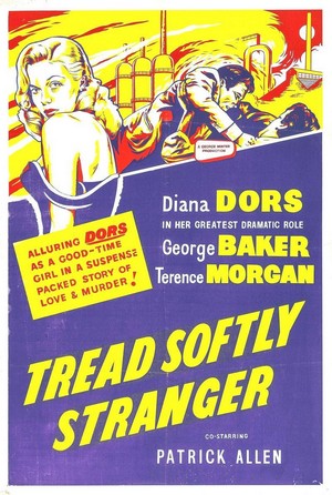 Tread Softly Stranger (1958) - poster