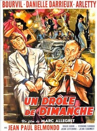 Un Drôle de Dimanche (1958) - poster