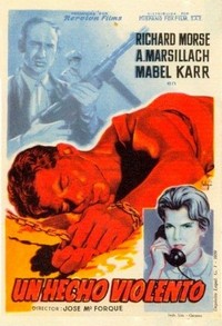 Un Hecho Violento (1958) - poster