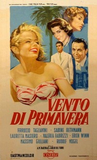 Vento di Primavera (1958) - poster