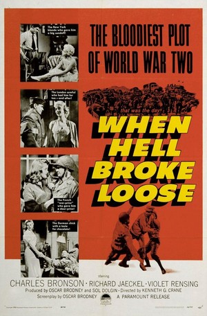 When Hell Broke Loose (1958) - poster