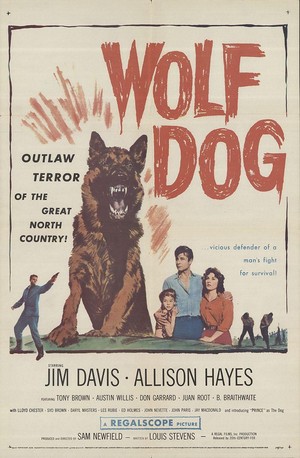 Wolf Dog (1958) - poster