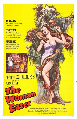 Womaneater (1958) - poster