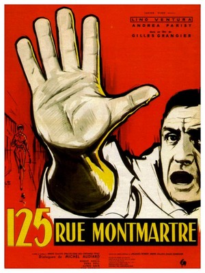 125 Rue Montmartre (1959) - poster