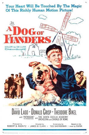 A Dog of Flanders (1959) - poster