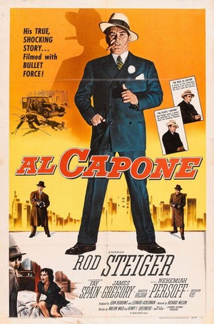 Al Capone (1959) - poster