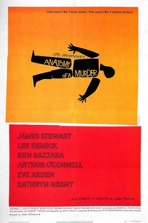 Anatomy of a Murder (1959) - poster