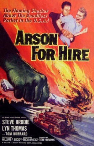 Arson for Hire (1959) - poster