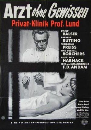 Arzt ohne Gewissen (1959) - poster