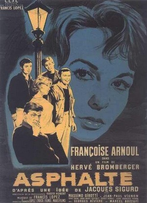 Asphalte (1959) - poster