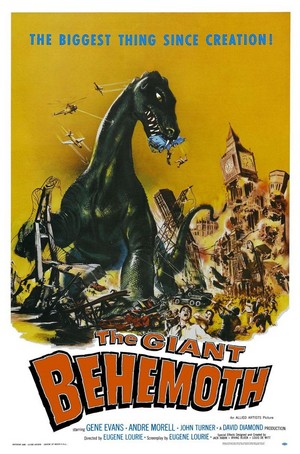 Behemoth the Sea Monster (1959) - poster