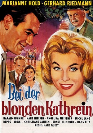 Bei der Blonden Kathrein (1959) - poster