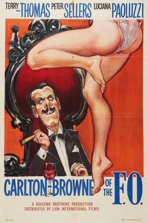 Carlton-Browne of the F.O. (1959) - poster