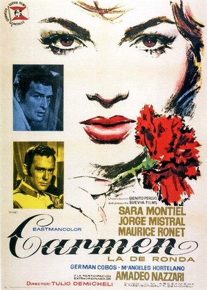 Carmen la de Ronda (1959) - poster