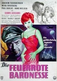 Die Feuerrote Baronesse (1959) - poster